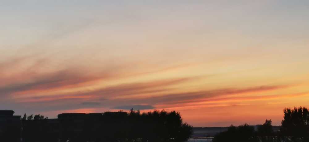 夕阳西下