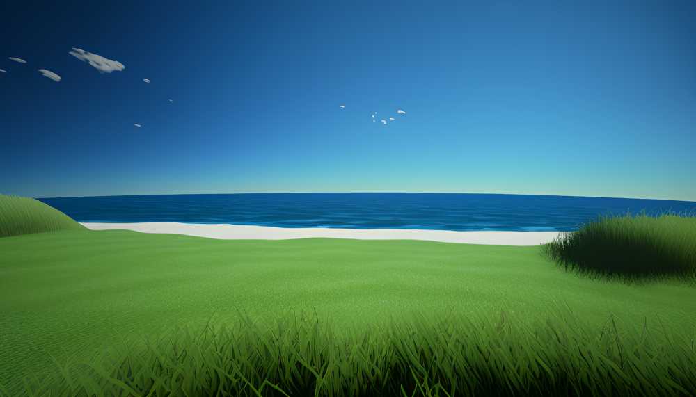 绿色夏季凉快背景图