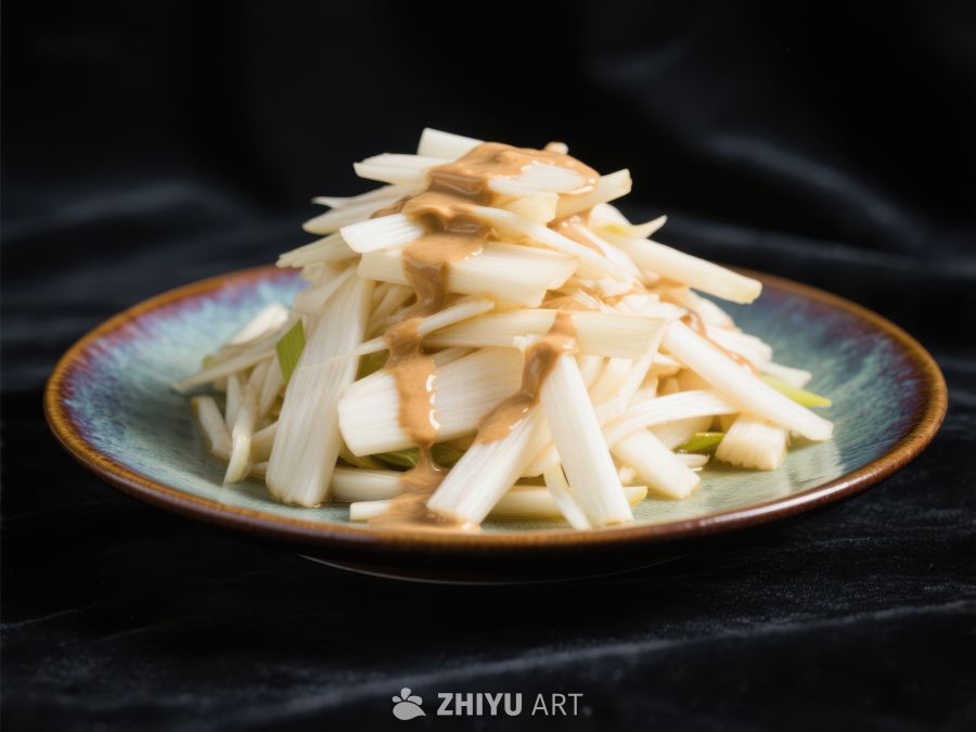拌制蔬菜丝配酱料 5