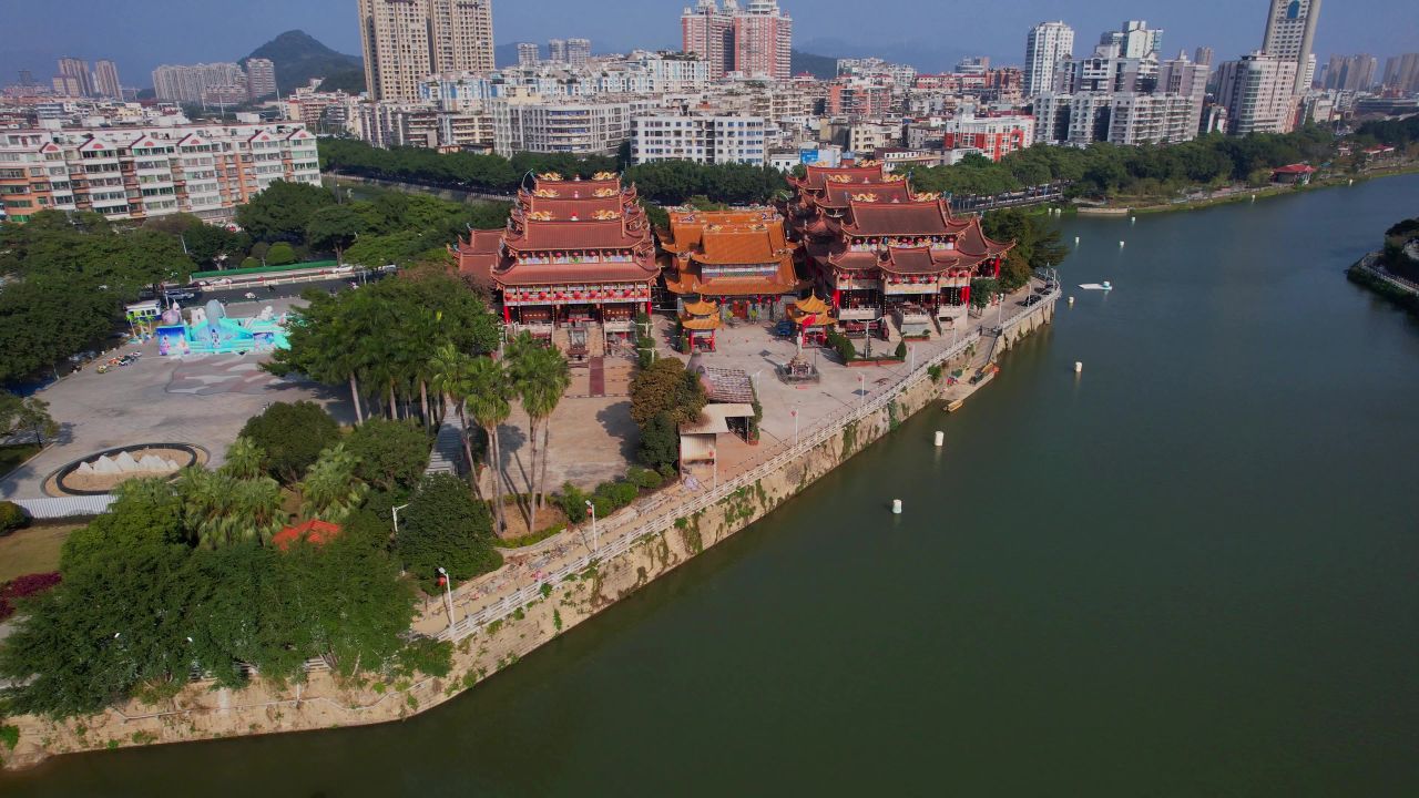 航拍福清茶亭西涧寺 9