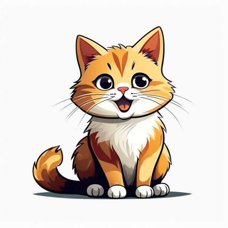 可爱的猫咪独立元素 26