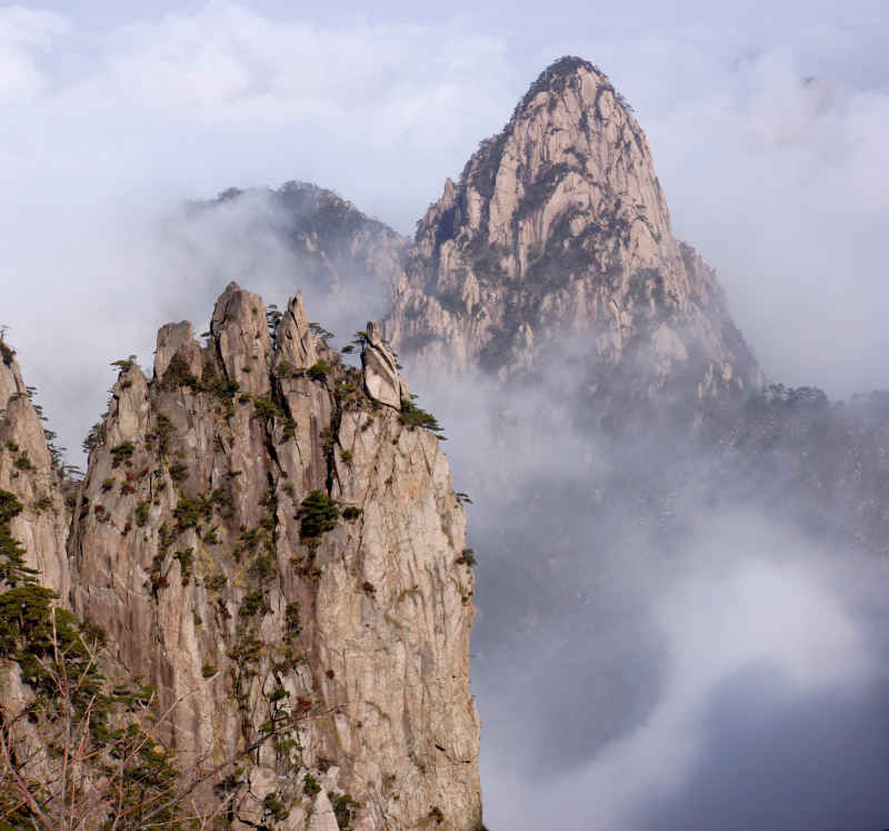 云里雾里看黄山