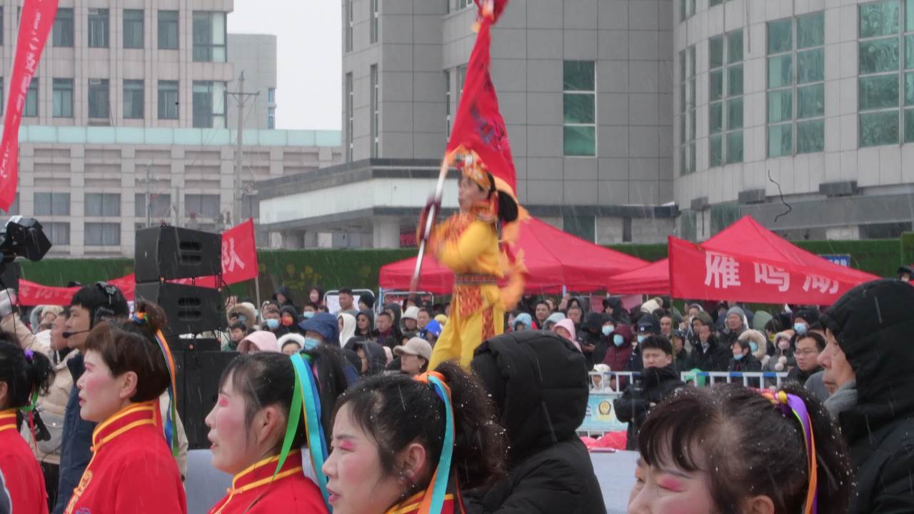 春节庆典热闹场面