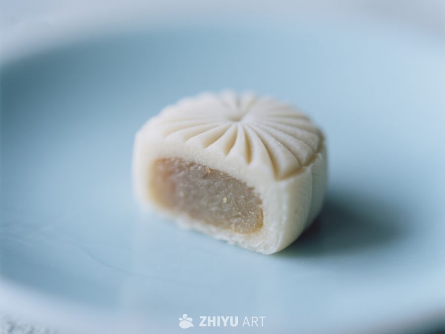 精致糕点，半切展示内馅 267