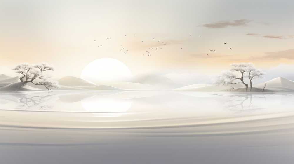 浅色背景艺术创意图