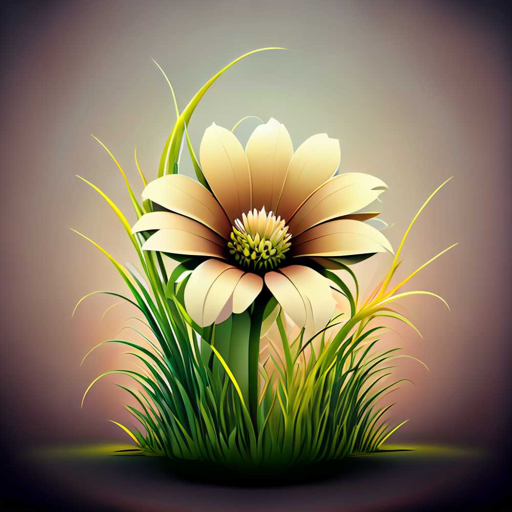 3D小花草