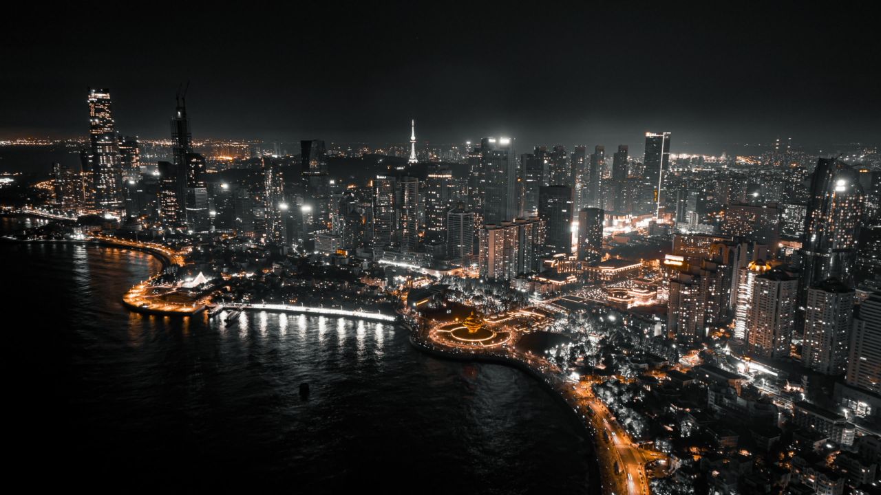 青岛夜景