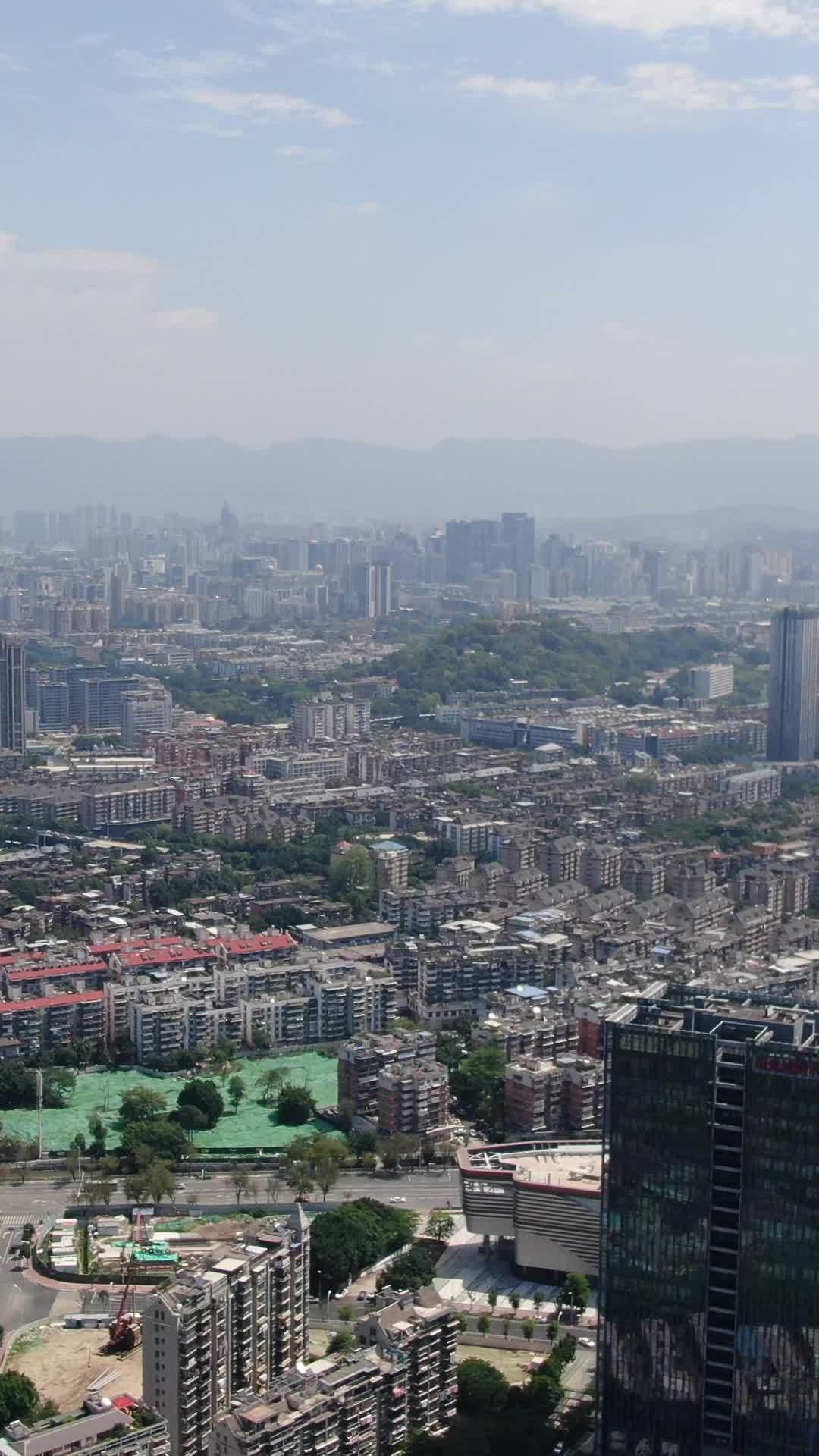 城市全景俯瞰