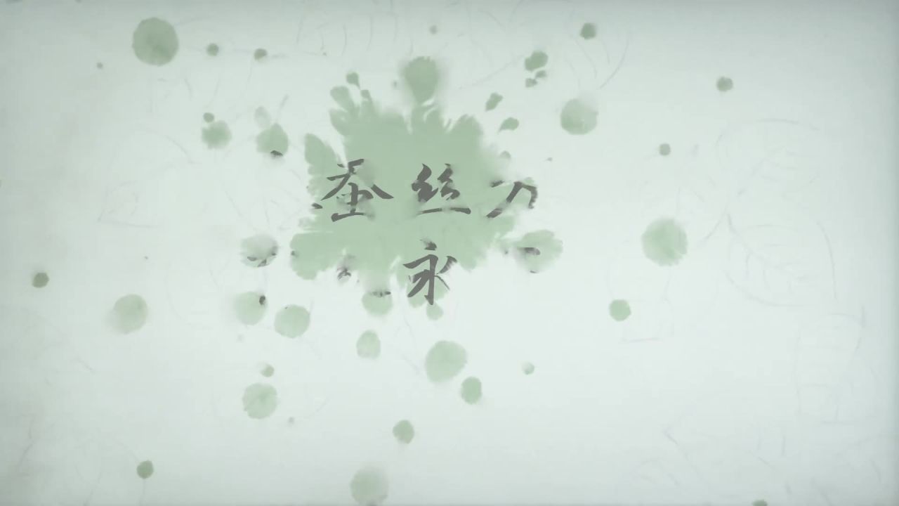 教师节沙画《春之蚕》