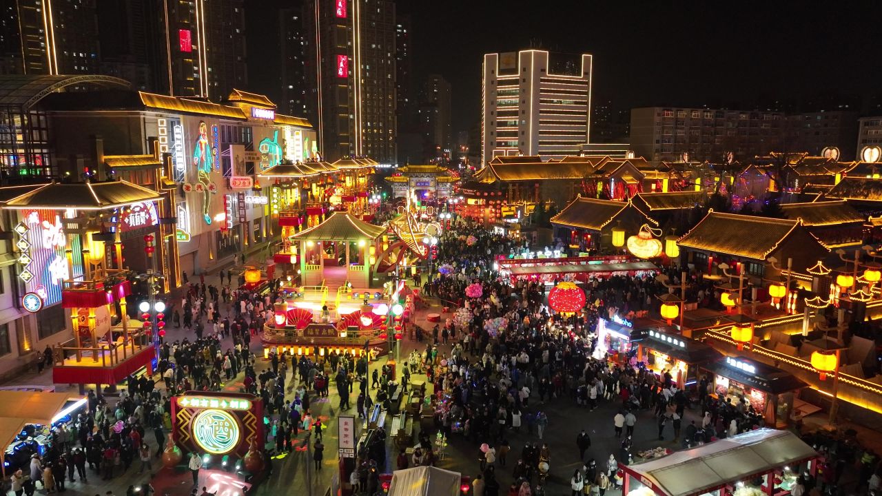 2023沈阳老北市场元宵灯会