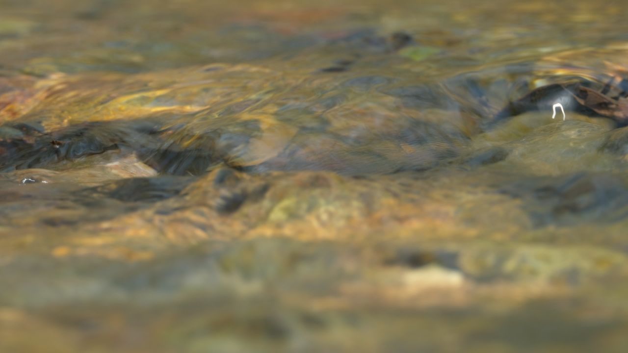 山泉水矿泉水潺潺小溪流水瀑布 7