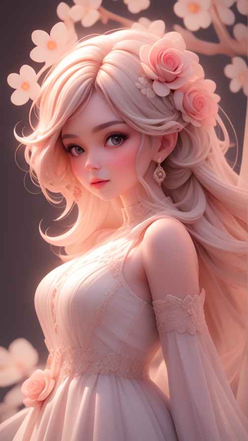 可爱治愈女孩