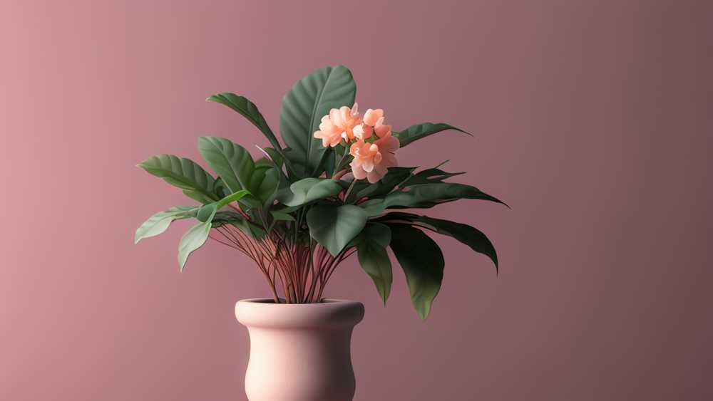 绿植花瓶摆放场景