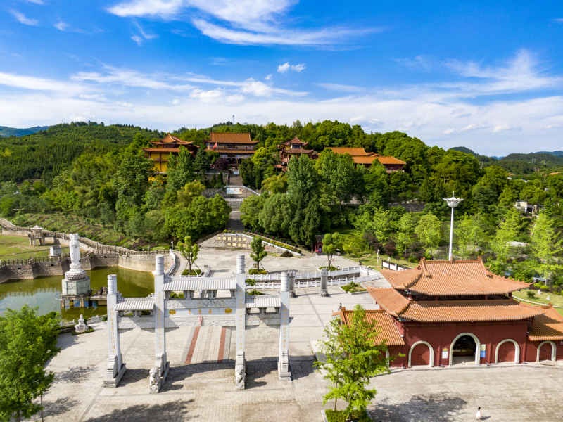湖南新晃燕来寺古建筑
