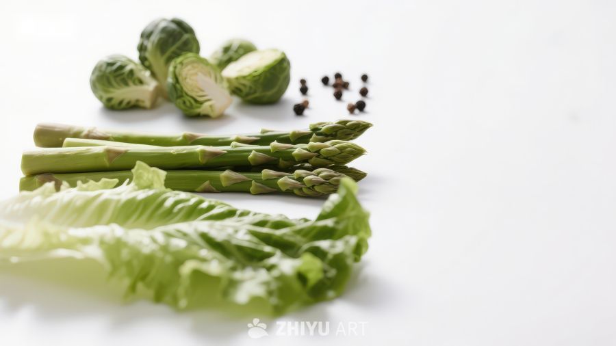 新鲜蔬菜静物摆拍