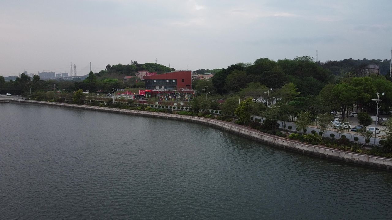 广州长洲岛航拍