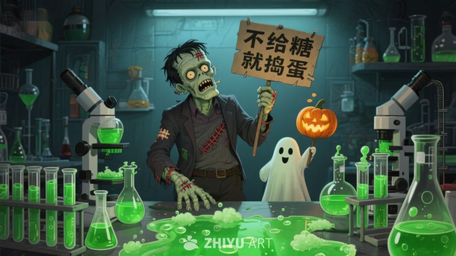 实验室里的僵尸与幽灵