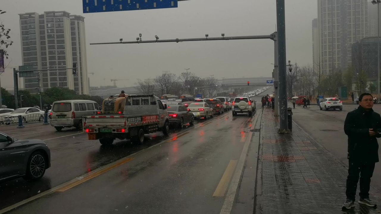 偶遇初雪