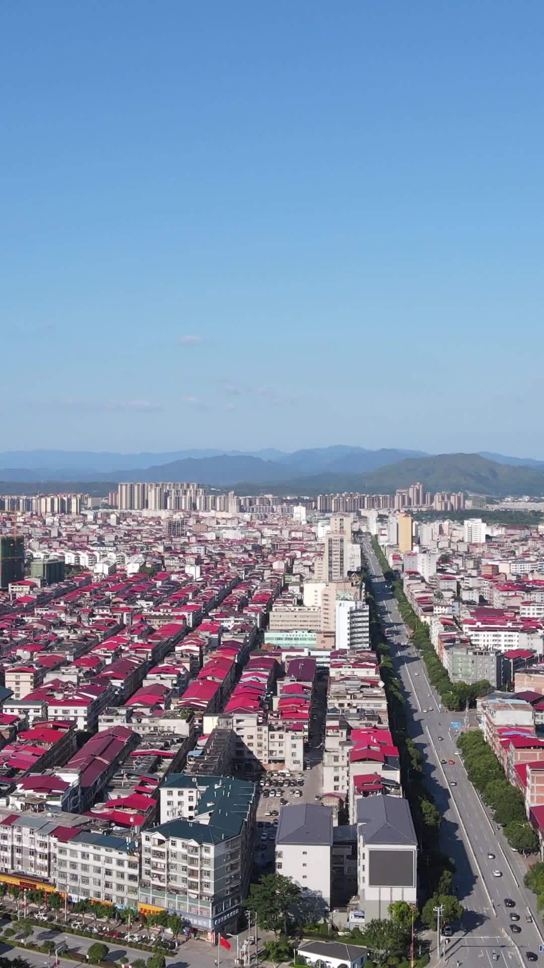城市全景俯瞰