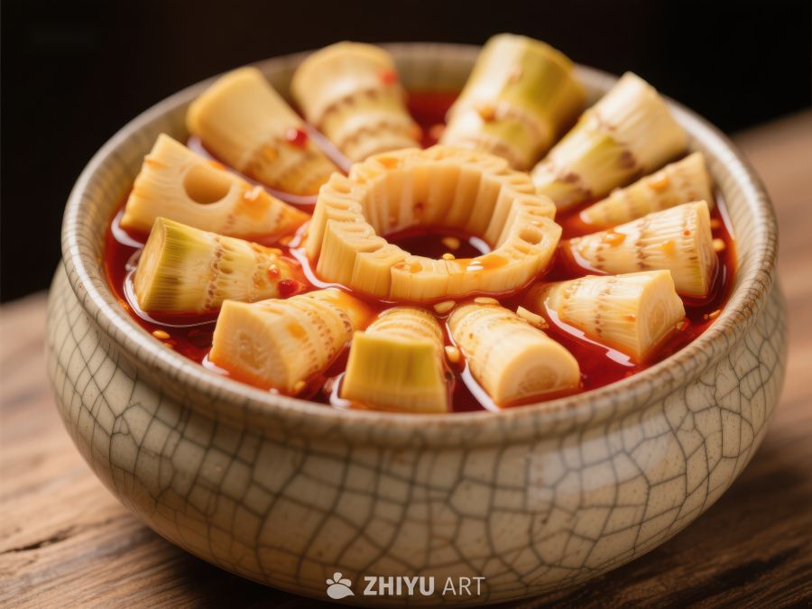 麻辣竹笋，鲜香四溢的美味佳肴 977