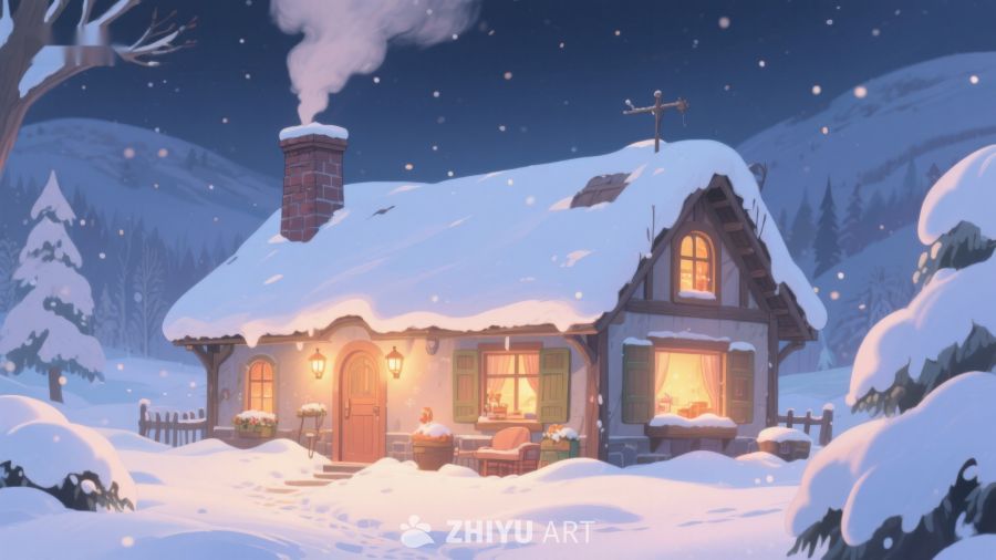 冬夜温馨小屋 82