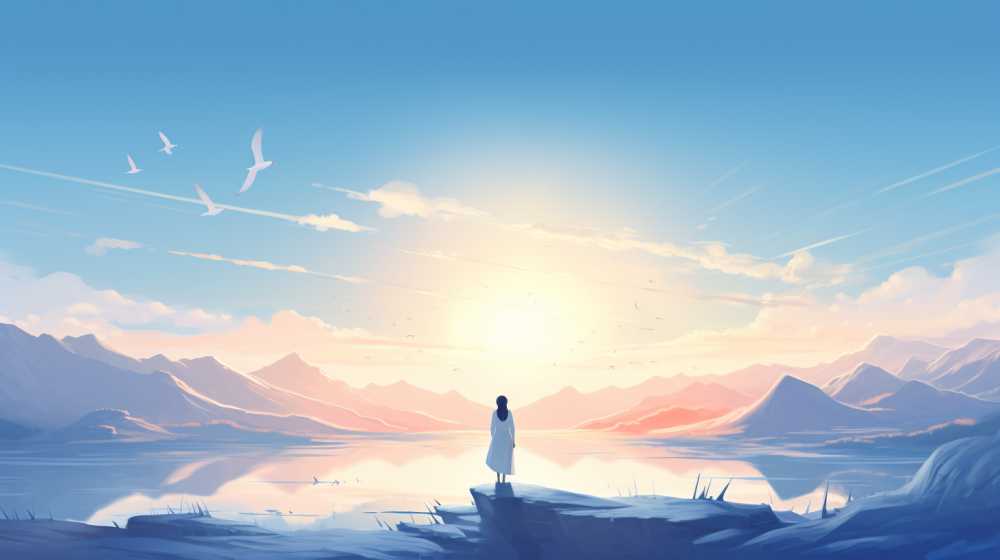 艺术浅白色唯美背景图99