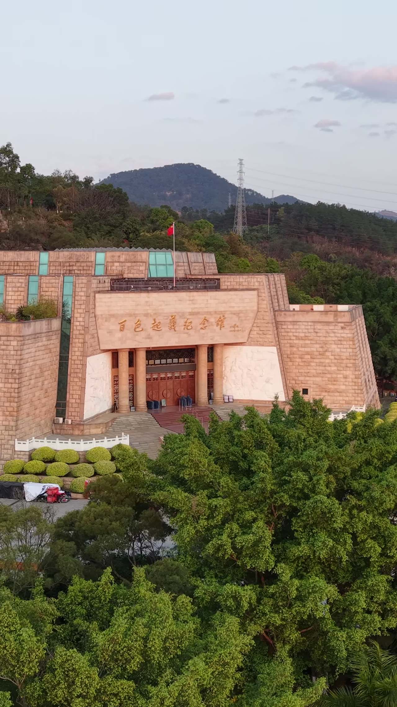 百色起义纪念馆全景
