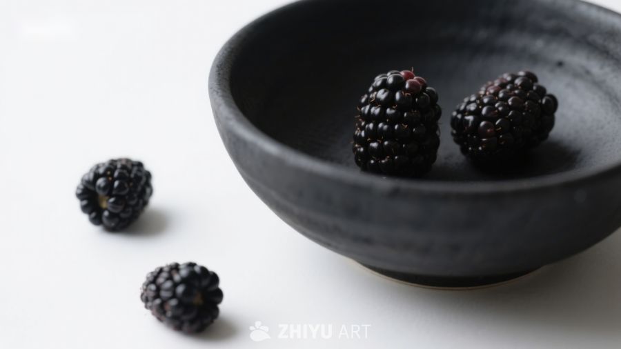 黑碗中的黑莓 118
