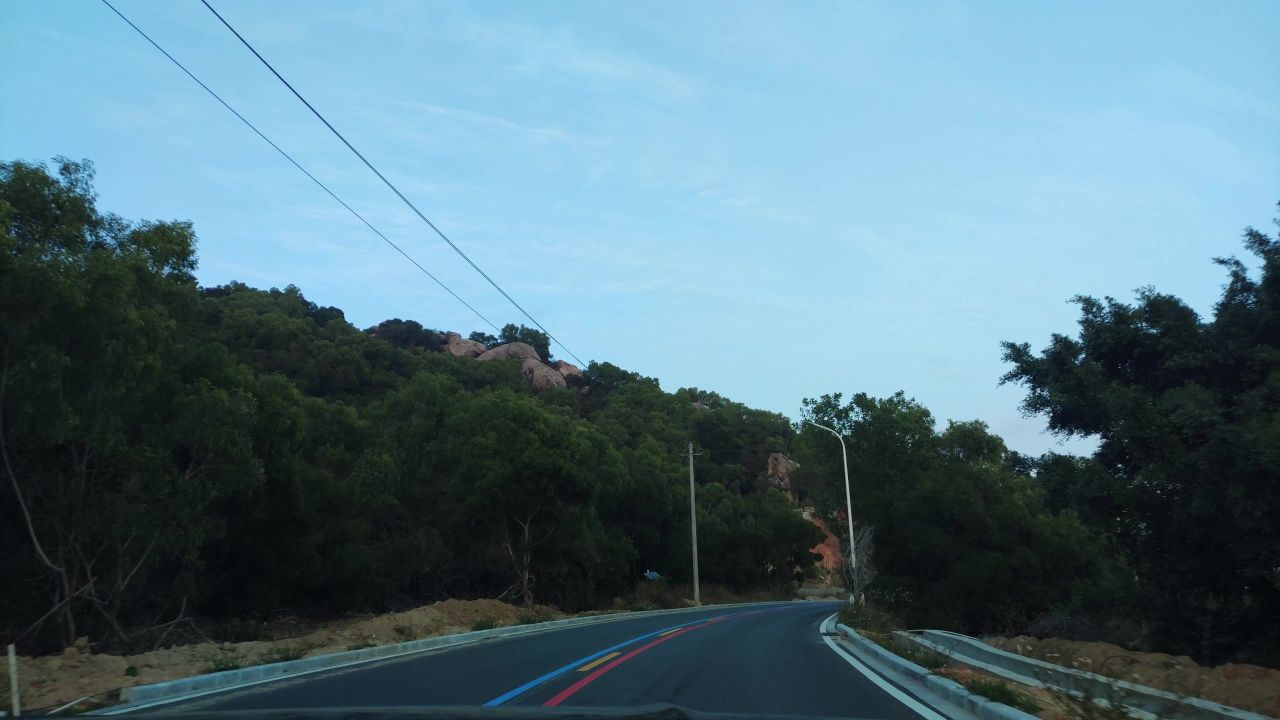 旅游的路上