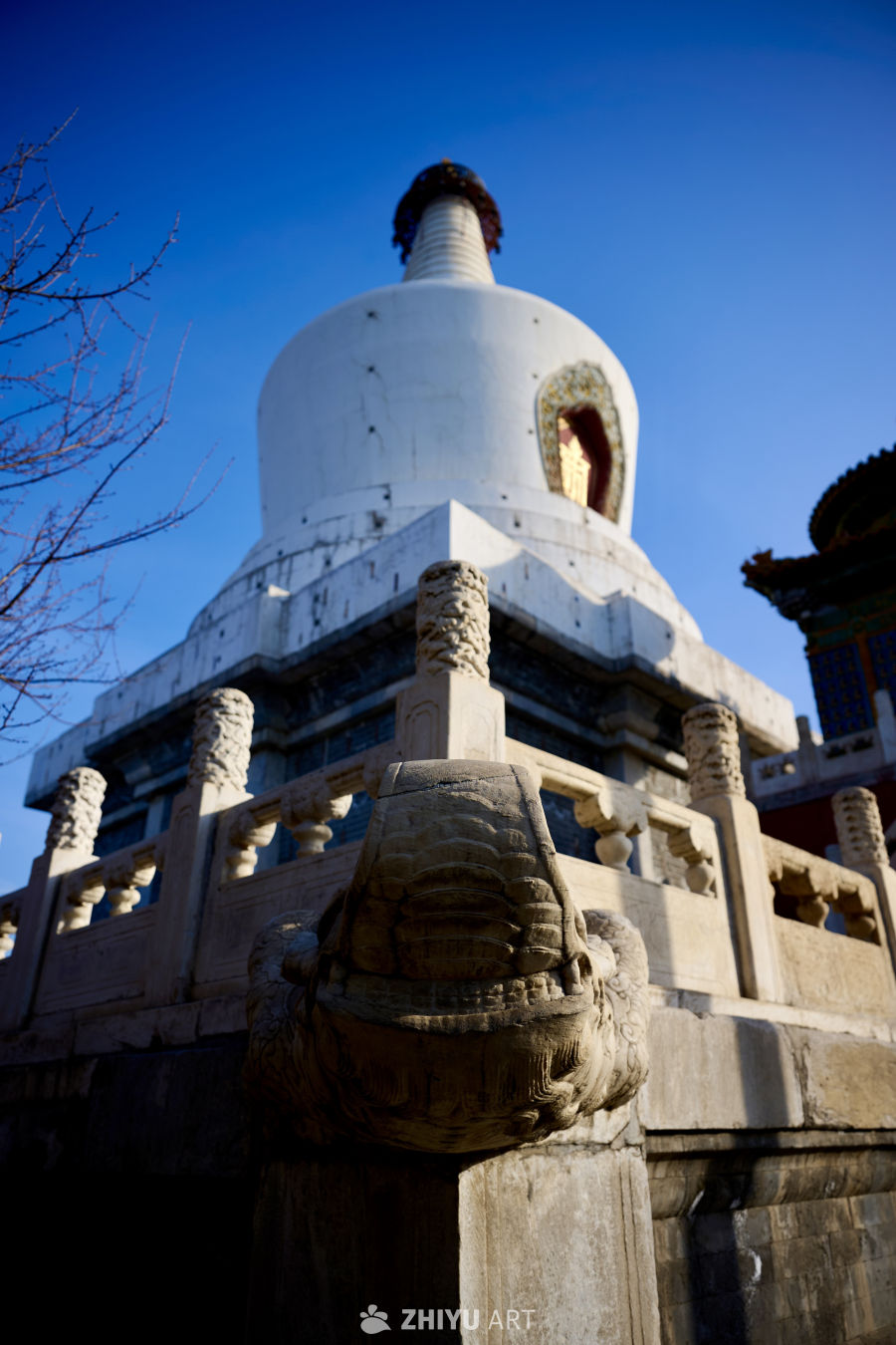 北京白塔寺白塔