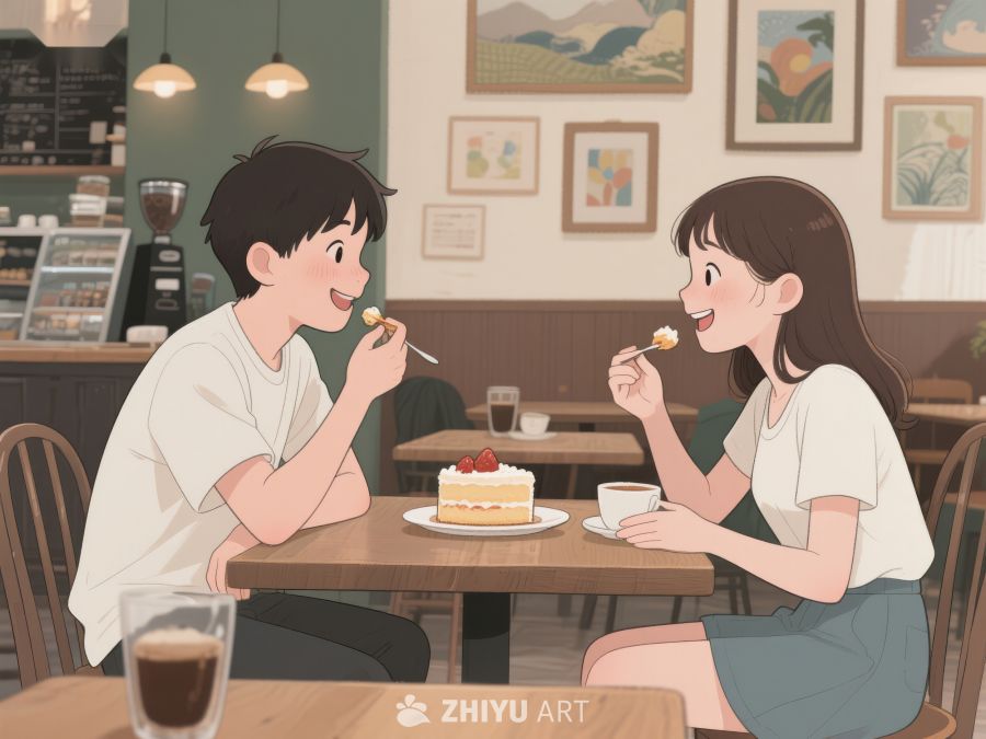 咖啡馆里的甜蜜时光 378
