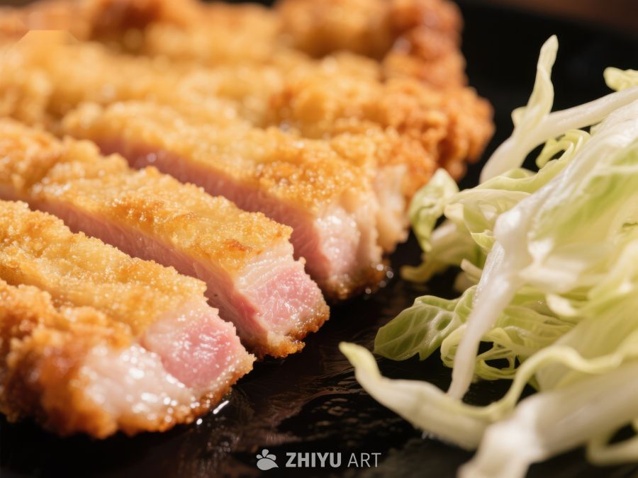 酥脆炸肉排配生菜 246