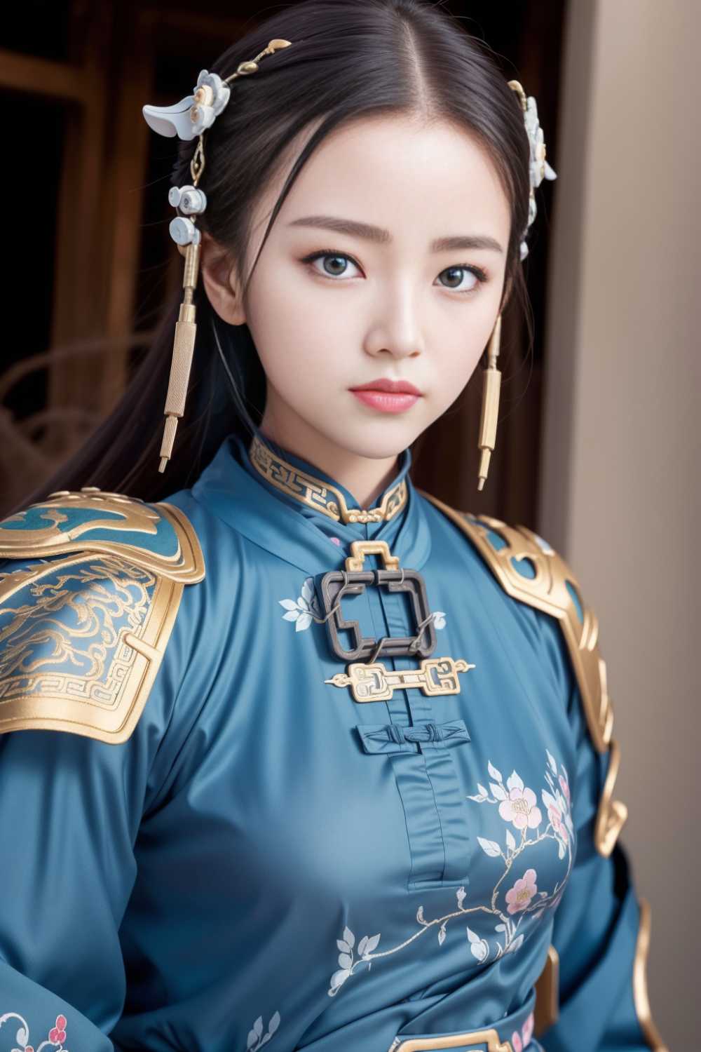 铠甲美女