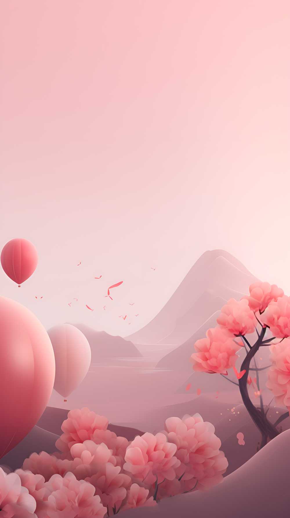 唯美粉色艺术背景图99