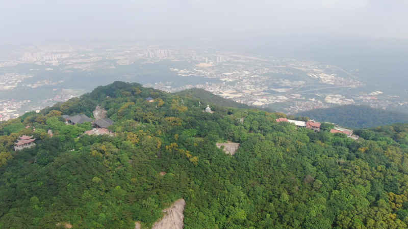 航拍福建泉州清源山5A景区