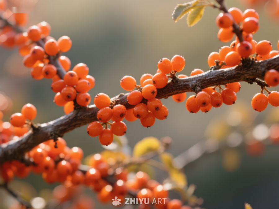橙色浆果挂满枝头 104