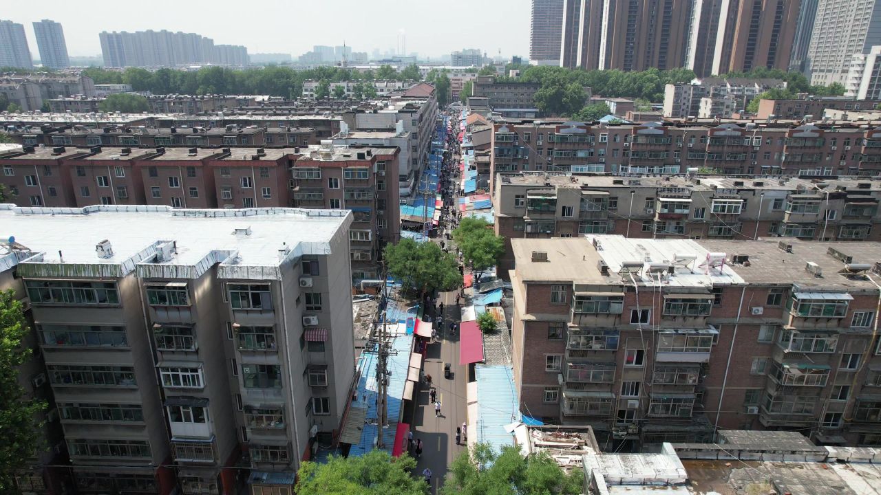 山东淄博八大局网红打卡点航拍