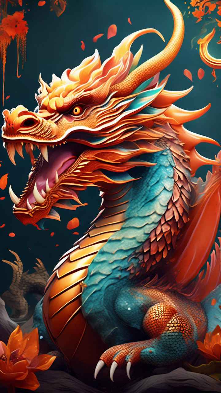 龙素材背景图 2