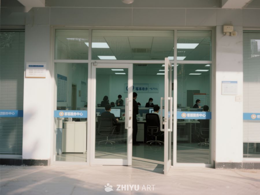 现代办公大楼入口场景 376