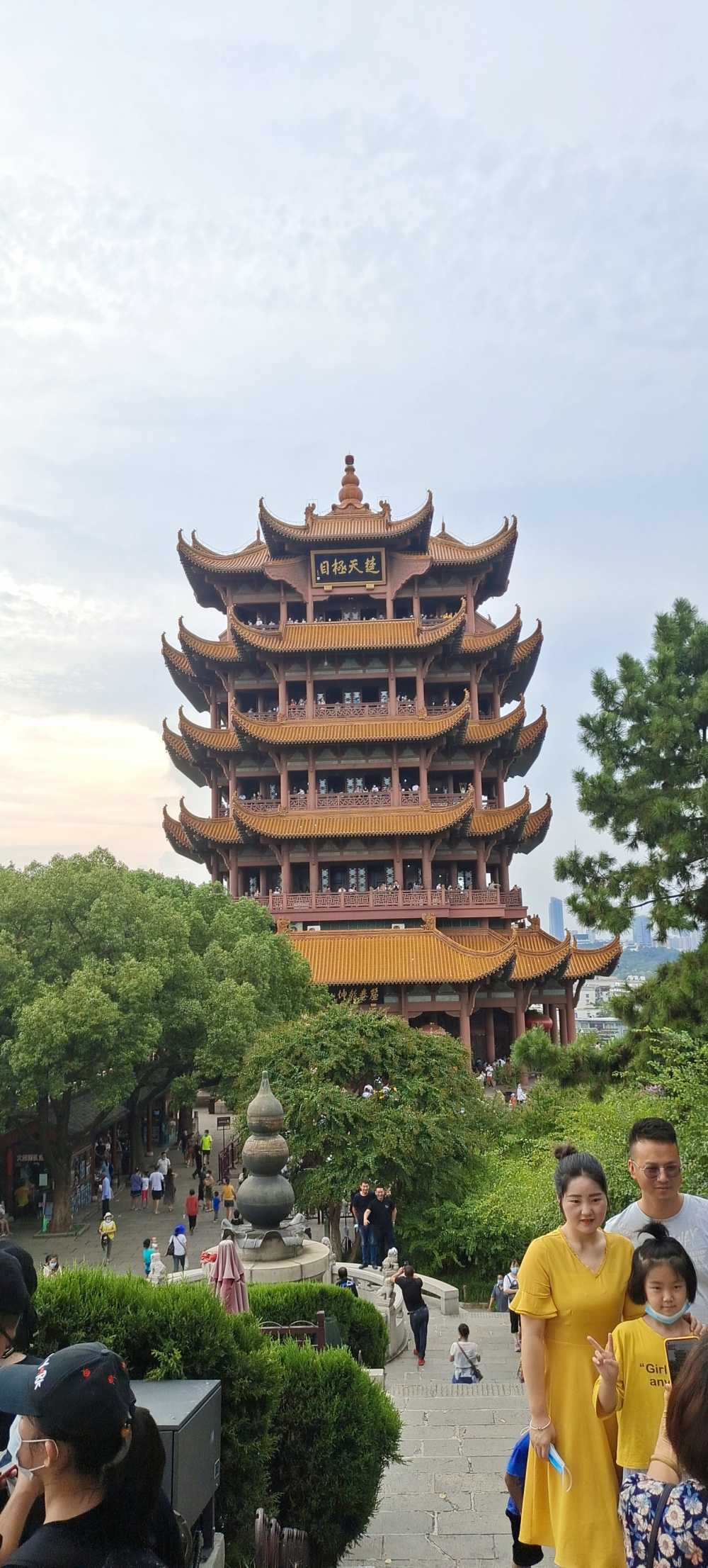 武汉 黄鹤楼 游玩长江大桥景区