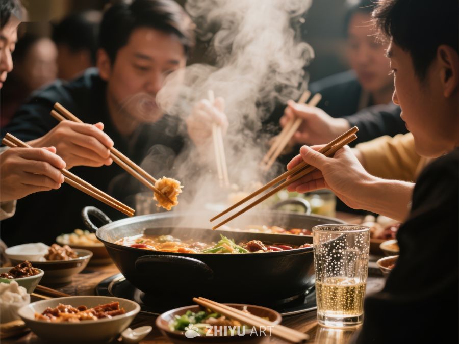 围炉共煮，共享美食时刻 754