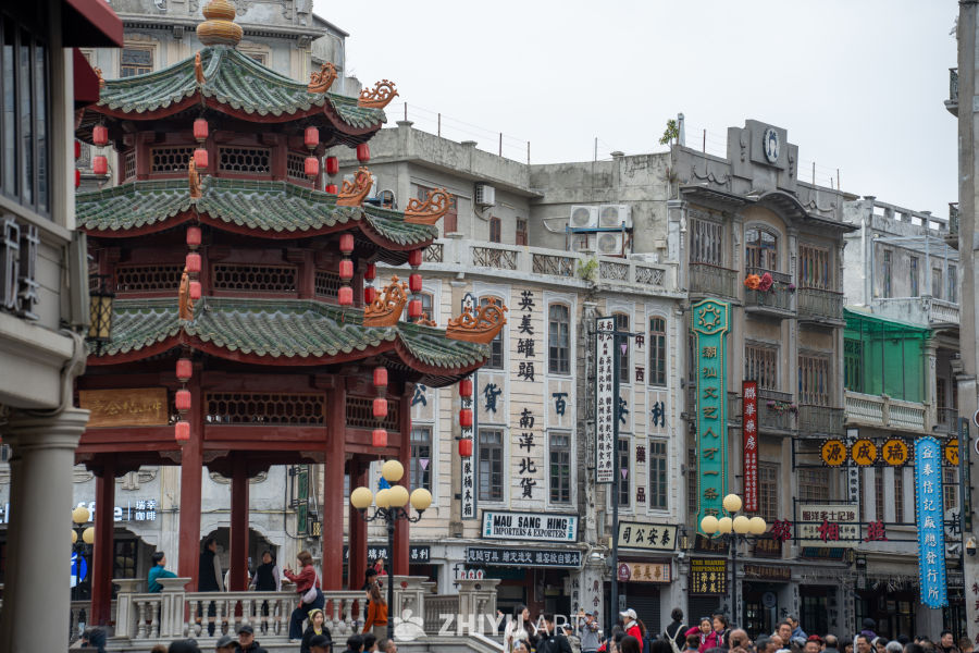 古色古香的街景