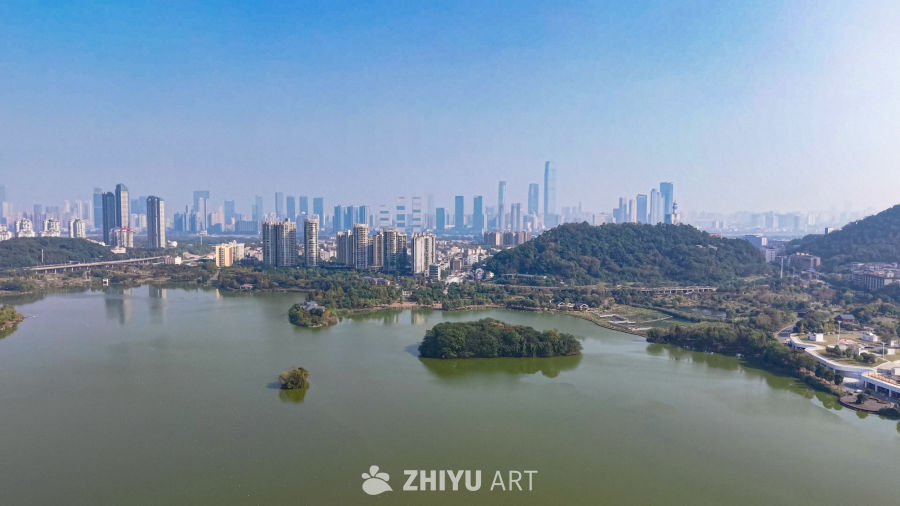 湖畔都市的静谧与繁华