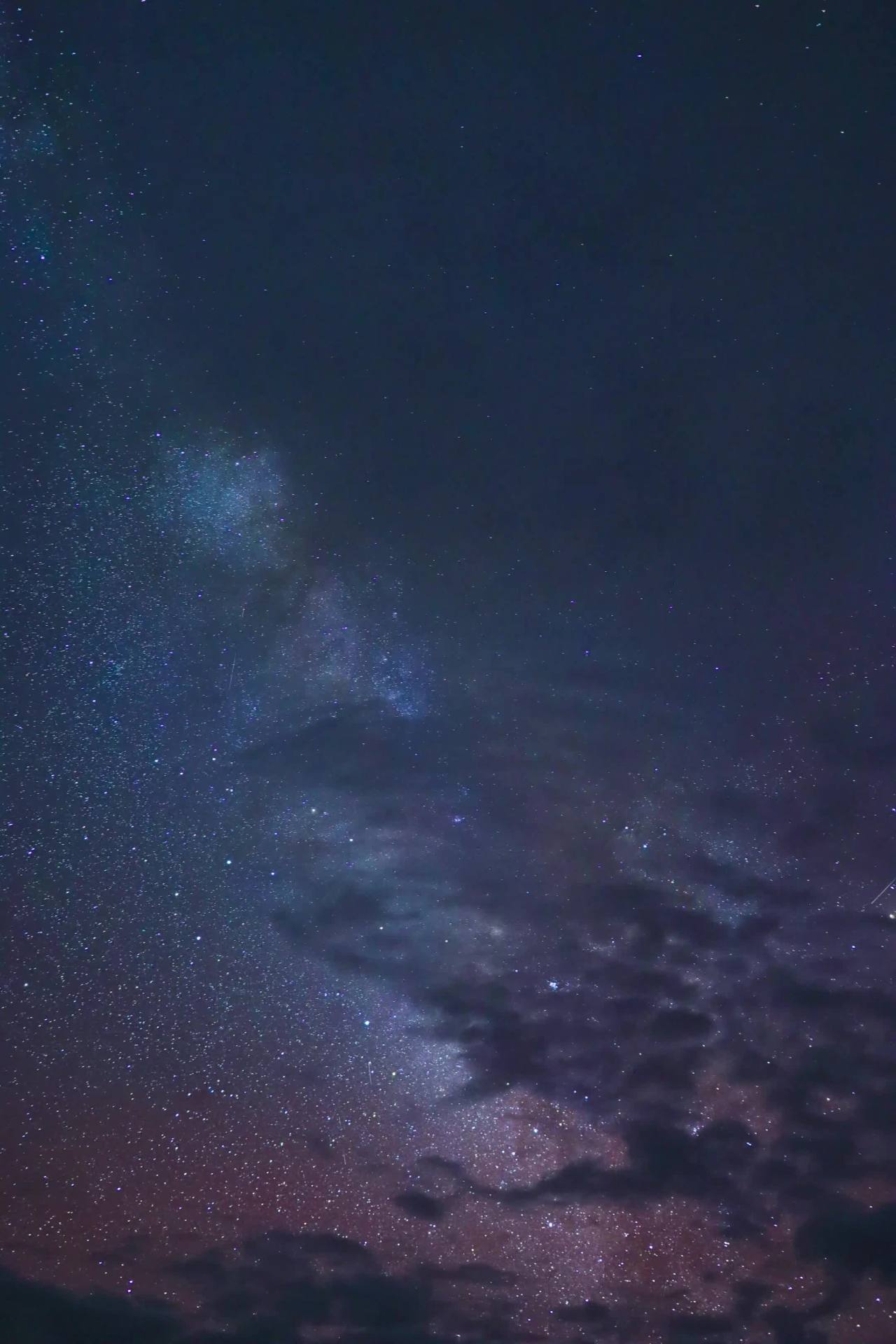 银河星空延时摄影