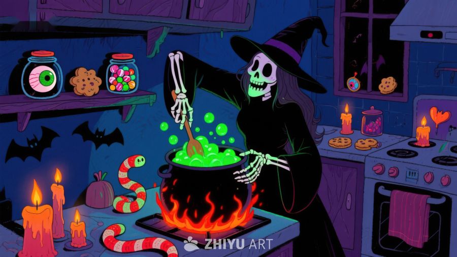 女巫厨房炼制魔法药水