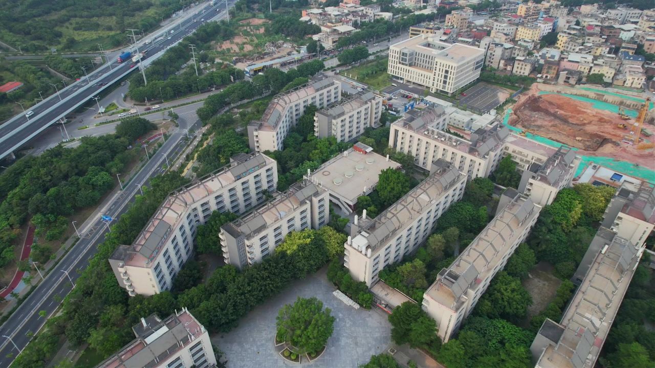 航拍厦门软件学院景观 13