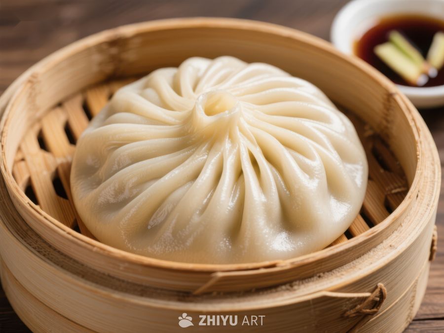 竹笼中的美味包子 1408