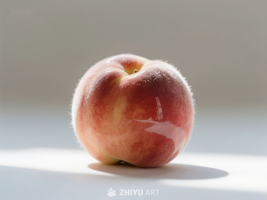 新鲜桃子静物摄影 692