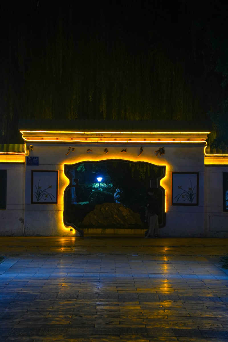 夜晚的公园 1