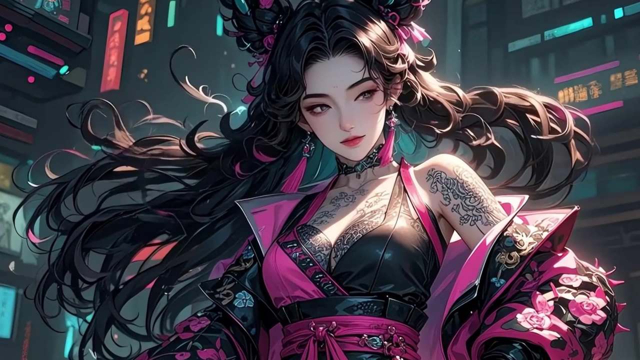 美女动漫